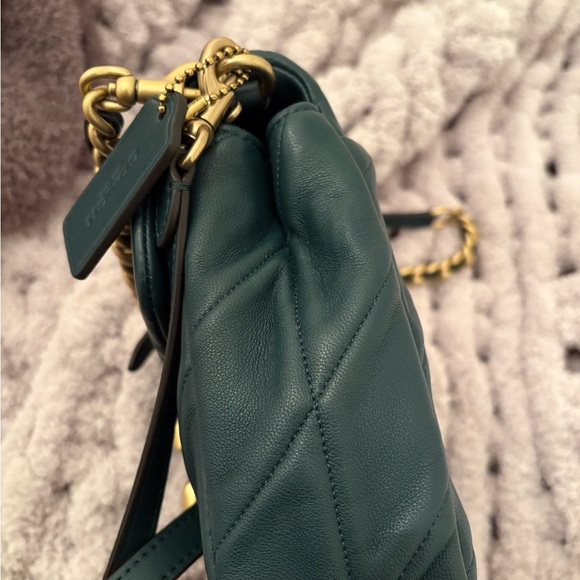 Coach Times Square Tabby in Forest Green - Picture 4 of 12